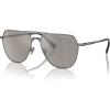 imageMichael Kors Mens Mk1156 Keswick Aviator SunglassesShiny GunmetalSilver Mirrored