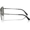 imageMichael Kors Mens Mk1156 Keswick Aviator SunglassesShiny GunmetalSilver Mirrored
