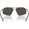 imageMichael Kors Mens Mk1167 Mar Vista Hexagonal SunglassesBeige GoldDark Grey Solid