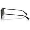 imageMichael Kors Mens Mk1167 Mar Vista Hexagonal SunglassesBlack ShinySilver Mirrored Gradient
