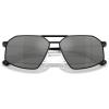 imageMichael Kors Mens Mk1167 Mar Vista Hexagonal SunglassesBlack ShinySilver Mirrored Gradient