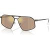imageMichael Kors Mens Mk1167 Mar Vista Hexagonal SunglassesMatte GunmetalHusk Mirrored