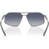 imageMichael Kors Mens Mk1167 Mar Vista Hexagonal SunglassesShiny GunmetalBlue Gradient