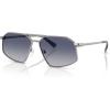 imageMichael Kors Mens Mk1167 Mar Vista Hexagonal SunglassesShiny GunmetalBlue Gradient