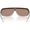 imageMichael Kors Mens Mk1169 Palisades Rectangular SunglassesMatte GunmetalHusk Mirrored