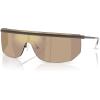 imageMichael Kors Mens Mk1169 Palisades Rectangular SunglassesMatte GunmetalHusk Mirrored