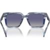 imageMichael Kors Mens Mk2217u Abruzzo Universal Fit Square SunglassesBlue HornBlue Mirrored Gradient