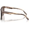 imageMichael Kors Mens Mk2217u Abruzzo Universal Fit Square SunglassesBrown HornBrown Gradient Black Mirrored
