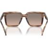 imageMichael Kors Mens Mk2217u Abruzzo Universal Fit Square SunglassesBrown HornBrown Gradient Black Mirrored