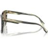 imageMichael Kors Mens Mk2217u Abruzzo Universal Fit Square SunglassesOlive HornOlive Green Mirrored