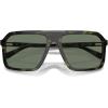imageMichael Kors Mens Mk2218u Murren Universal Fit Square SunglassesOlive TortoiseOlive Green