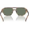 imageMichael Kors Mens Mk2219u Zurich Universal Fit Aviator SunglassesOlive TortoiseGreen Solid