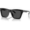 imageMichael Kors Mens Mk2225u Pebble Beach Universal Fit Square SunglassesBlackDark Grey Solid