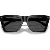 imageMichael Kors Mens Mk2225u Pebble Beach Universal Fit Square SunglassesBlackDark Grey Solid