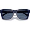 imageMichael Kors Mens Mk2225u Pebble Beach Universal Fit Square SunglassesNavy SolidBlue Solid