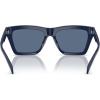 imageMichael Kors Mens Mk2225u Pebble Beach Universal Fit Square SunglassesNavy SolidBlue Solid