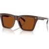 imageMichael Kors Mens Mk2225u Pebble Beach Universal Fit Square SunglassesNutmeg SolidBrown Solid