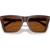 imageMichael Kors Mens Mk2225u Pebble Beach Universal Fit Square SunglassesNutmeg SolidBrown Solid