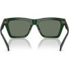imageMichael Kors Mens Mk2225u Pebble Beach Universal Fit Square SunglassesOlive SolidGreen Solid