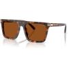 imageMichael Kors Mens Mk2249u Edgewater Universal Fit Square SunglassesVintage TortoiseBrown Solid