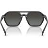 imageMichael Kors Mens Mk2251u Jackson Hole Universal Fit Aviator SunglassesBlackSilver Mirrored Gradient