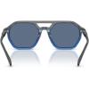 imageMichael Kors Mens Mk2251u Jackson Hole Universal Fit Aviator SunglassesGrey GradientBlue Solid