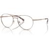 imageMichael Kors Womens MK3069 Edgartown Round Prescription Eyewear Frames Rose GoldDemo Lens 54 mm