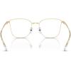 imageMichael Kors Womens MK3073D KOH Lipe Cat Eye Prescription Eyewear Frames Light GoldDemo Lens 55 mm
