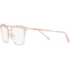 imageMichael Kors Womens Mk3032 Coconut Grove Square Prescription Eyewear FramesCOCONUT GROVE ROSE GOLDPINK TRANSPARE
