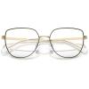 imageMichael Kors Womens Mk3075d Jaipur Round Prescription Eyewear FramesLight GoldDemo Lens
