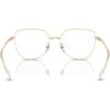 imageMichael Kors Womens Mk3075d Jaipur Round Prescription Eyewear FramesLight GoldDemo Lens