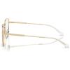imageMichael Kors Womens Mk3075d Jaipur Round Prescription Eyewear FramesLight GoldDemo Lens