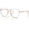 imageMichael Kors Womens Mk3075d Jaipur Round Prescription Eyewear FramesRose GoldDemo Lens