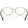 imageMichael Kors Womens Mk3076b Cordoba Cat Eye Prescription Eyewear FramesShiny Light GoldDemo Lens