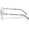 imageMichael Kors Womens Mk3076b Cordoba Cat Eye Prescription Eyewear FramesShiny SilverDemo Lens