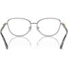 imageMichael Kors Womens Mk3076b Cordoba Cat Eye Prescription Eyewear FramesShiny SilverDemo Lens