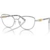 imageMichael Kors Womens Mk3076b Cordoba Cat Eye Prescription Eyewear FramesShiny SilverDemo Lens