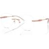 imageMichael Kors Womens Mk3077 Kyoto Round Prescription Eyewear FramesShiny Rose GoldDemo Lens