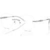 imageMichael Kors Womens Mk3077 Kyoto Round Prescription Eyewear FramesShiny SilverDemo Lens