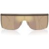 imageMichael Kors Mens Mk1169 Palisades Rectangular SunglassesMatte GunmetalHusk Mirrored