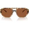 imageMichael Kors Mens Mk2219u Zurich Universal Fit Aviator SunglassesBrown TortoiseBrown Solid