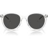imageMichael Kors Mens Mk2227 Big Bend Round SunglassesClearDark Grey Solid