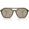 imageMichael Kors Mens Mk2251u Jackson Hole Universal Fit Aviator SunglassesOlive TransparentOlive Mirrored