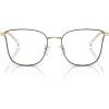 imageMichael Kors Womens MK3073D KOH Lipe Cat Eye Prescription Eyewear Frames Light GoldDemo Lens 55 mm