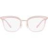 imageMichael Kors Womens Mk3032 Coconut Grove Square Prescription Eyewear FramesCOCONUT GROVE ROSE GOLDPINK TRANSPARE