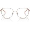 imageMichael Kors Womens Mk3075d Jaipur Round Prescription Eyewear FramesRose GoldDemo Lens
