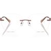 imageMichael Kors Womens Mk3077 Kyoto Round Prescription Eyewear FramesShiny CopperDemo Lens