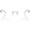 imageMichael Kors Womens Mk3077 Kyoto Round Prescription Eyewear FramesShiny Rose GoldDemo Lens