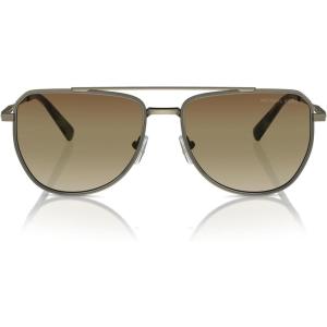 imageMichael Kors Mens Mk1155 Whistler Aviator SunglassesShiny OliveBrown Olive Gradient