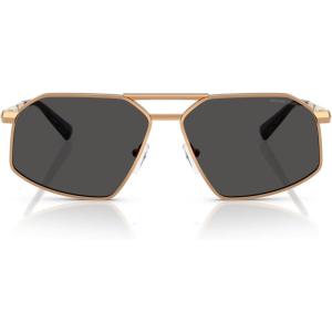 imageMichael Kors Mens Mk1167 Mar Vista Hexagonal SunglassesBeige GoldDark Grey Solid